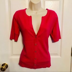 Hot Pink Cardigan L